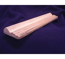 43 x 15mm U/S Redwood Dressed Panel Bead No.5